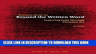[PDF] Teaching Guide for Beyond the Written Word: Exploring Faith through
