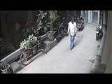 Stupid or Genius Thief Caught on CCTV Camera.