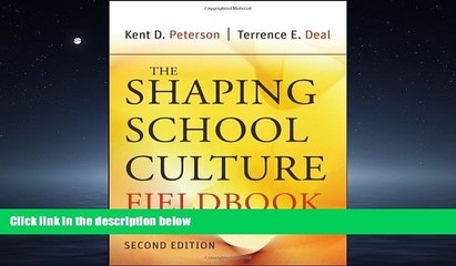 For you The Shaping School Culture Fieldbook