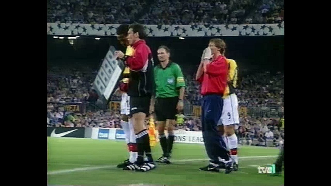 Thierry Henry vs Barcelona UCL away 1999/00 (subbed on 74')