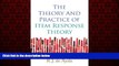 Enjoyed Read The Theory and Practice of Item Response Theory (Methodology in the Social Sciences)