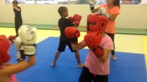 Kick boxing enfants st sulpice  cours salle Henri Matisse