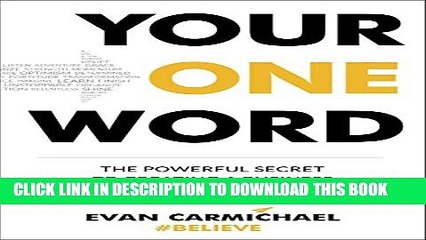 [PDF] Your One Word: The Powerful Secret to Creating a Business and Life That Matter Full Online