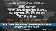 [PDF] Hey, Whipple, Squeeze This: The Classic Guide to Creating Great Ads Full Online