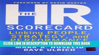 [PDF] The HR Scorecard: Linking People, Strategy, and Performance Full Colection