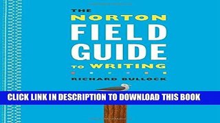 [PDF] The Norton Field Guide to Writing (Fourth Edition) Popular Colection