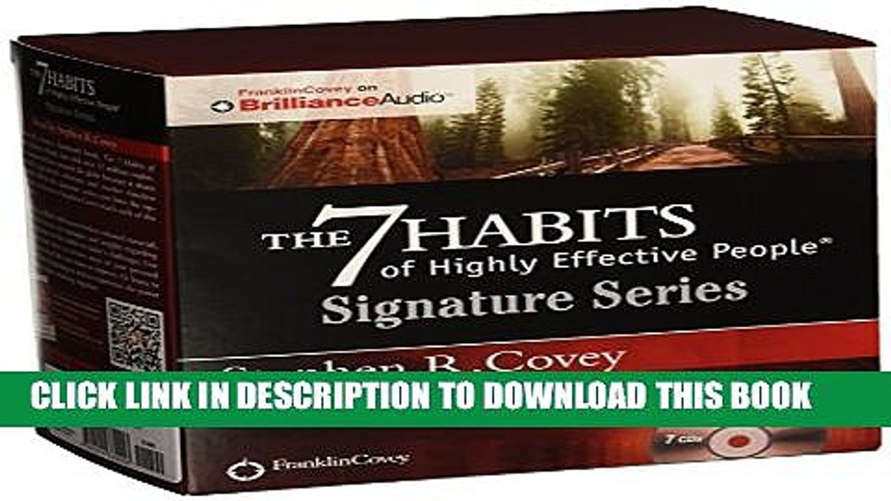 [PDF] The 7 Habits of Highly Effective People - Signature Series: Insights from Stephen R. Covey