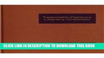 [PDF] Twentieth-Century Literary Criticism: This highly useful series presents substantial