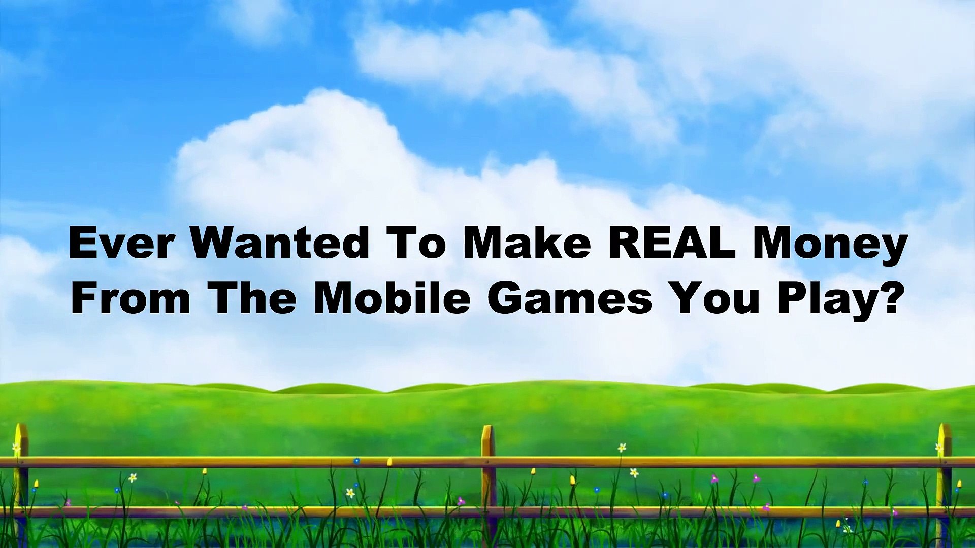 making money with mobile games