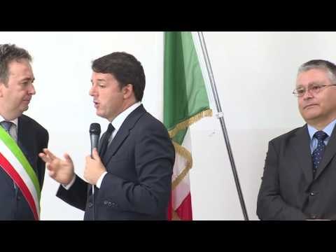 Bagnolo Piemonte (CN) - Renzi interviene alla scuola “San Giovanni Bosco” (14.09.16)