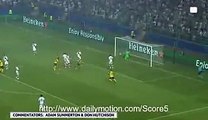 0-1 Mario Gotze Goal - Legia vs Dortmund CL - 14-09-2016