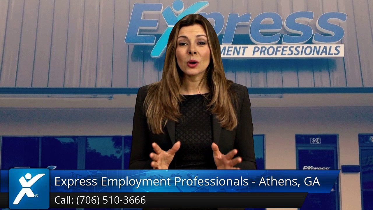 Express Employment Professionals - Athens, GA |Exceptional 5 Star Review by Rachel N.