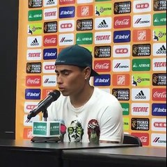 Conferencia de prensa con Lucas Zelarayán