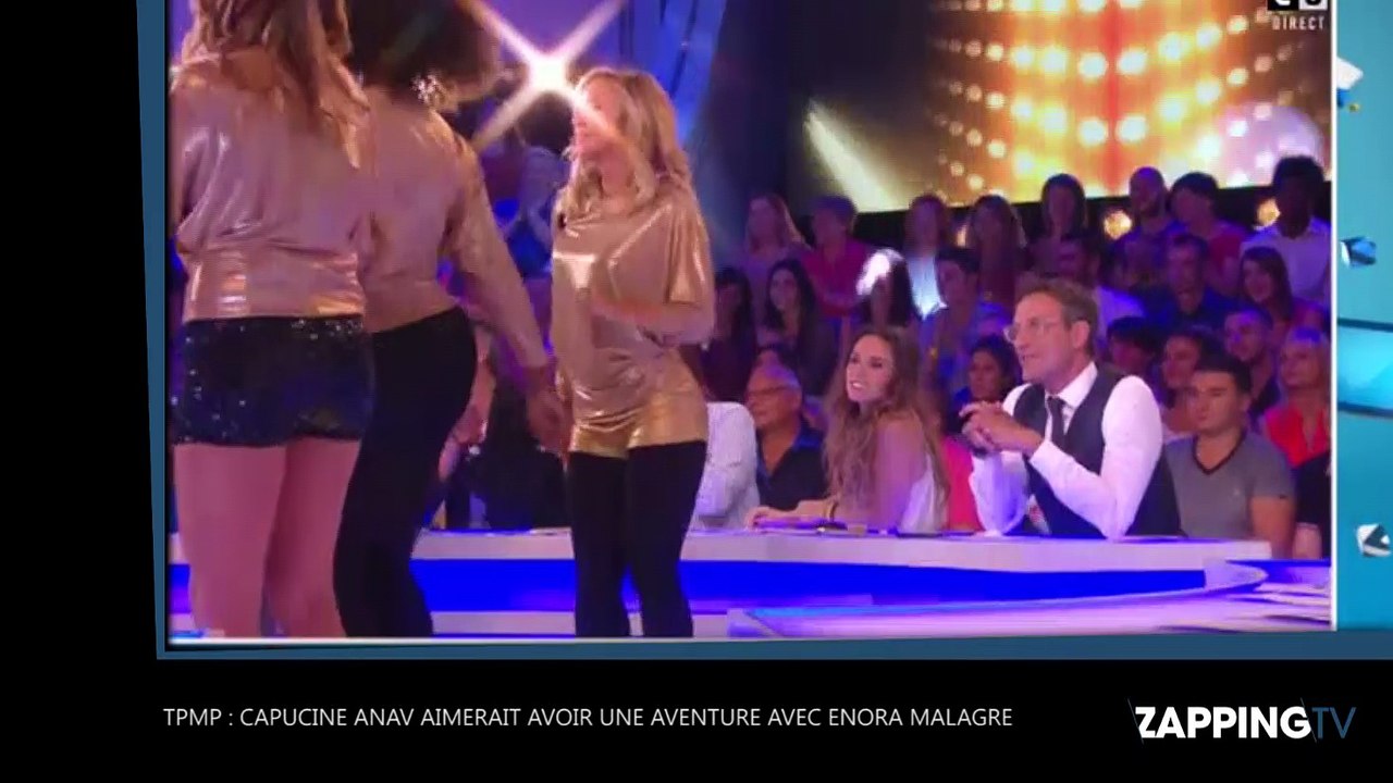 TPMP : Capucine Anav attirée par les femmes ? elle aimerait avoir une aventure avec Enora Malagré (Vidéo)