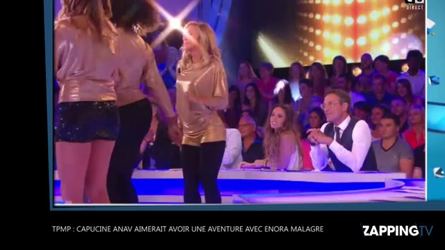TPMP : Capucine Anav attirée par les femmes ? elle aimerait avoir une aventure avec Enora Malagré (Vidéo)