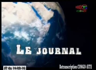 Journal de 20h TVCongo du mercredi 14 septembre 2016 -By Congo-Site