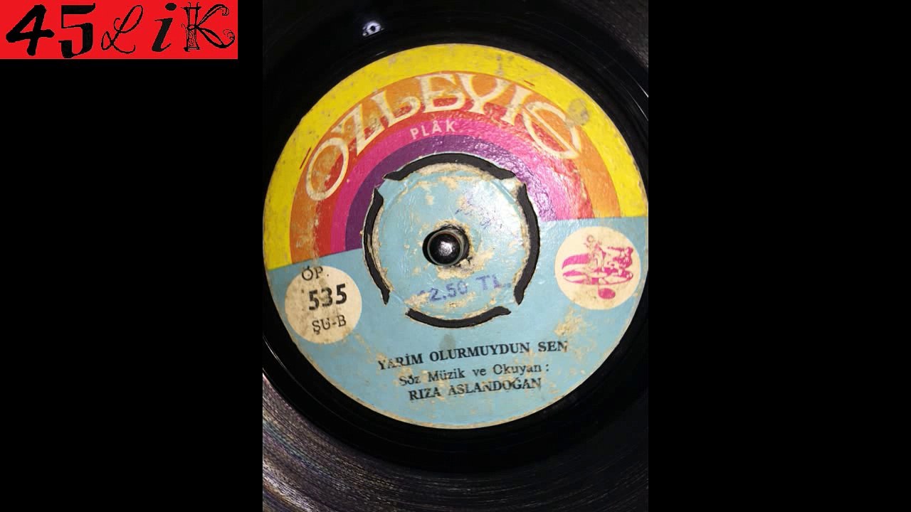 Rıza Aslandoğan - Yarim Olurmuydun Sen