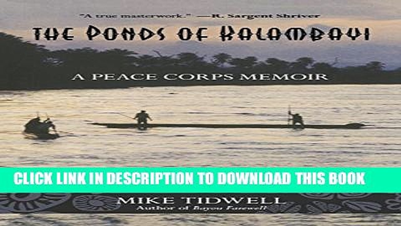 [PDF] Ponds of Kalambayi: A Peace Corps Memoir Full Online