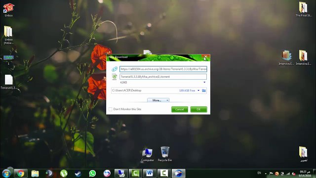 شرح : تحميل وبدون تثبيت لعبة Terraria أخر تحديث وبحجم ( 81 ميجه ) برابط مباشر وتورنت :)