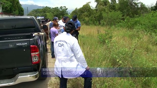 Continuan encontrando cuerpos embolsados