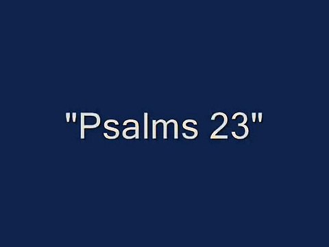 Hebrew Music- Psalms 23