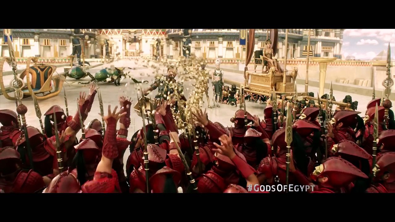 Gods of Egypt Official "War" Super Bowl TV Spot (2016) - Brenton Thwaites, Gerard Butler Movie HD