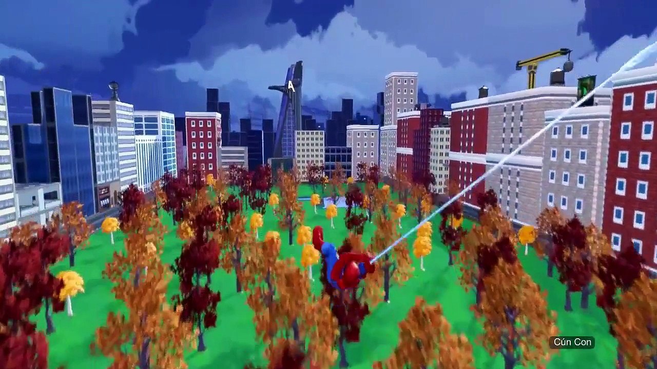 Người Nhện Spiderman và Người Khổng Lồ Hulk Giải Cứu Nữ Hoàng Băng Giá Frozen 2016