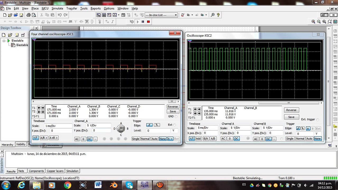(Biestable) Flip-Flop With Transistor