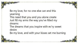 Sarah Vaughan - Be My Love Lyrics