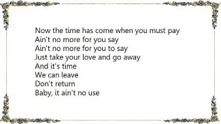 Sarah Vaughan - Ain't No Use Lyrics