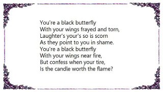 Sarah Vaughan - Black Butterfly Lyrics