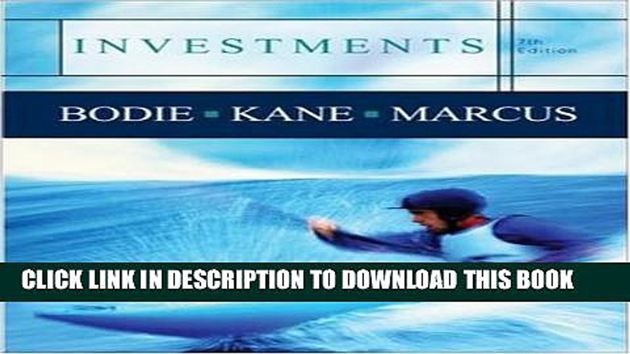 [PDF] Investments, 7th Edition (McGraw-Hill / Irwin Series in Finance, Insurance, and Real Estate)