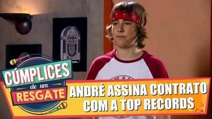André assina contrato com a Top Records