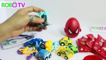 Bóc trứng người nhện bất ngờ – Spiderman candy surprise eggs For Kids