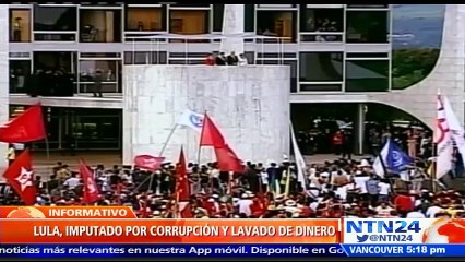 Lula da Silva dice que cargos presentados por la Fiscalía de Brasil "tienen motivación política"
