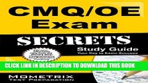 [PDF] Cmq/Oe Exam Secrets Study Guide: Cmq/Oe Test Review For the Certified Manager of