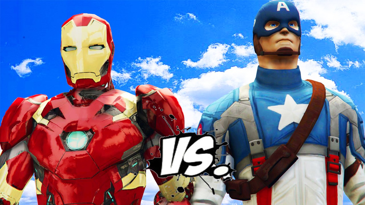 IRON MAN VS CAPTAIN AMERICA - EPIC SUPERHEROES BATTLE | DEATH FIGHT