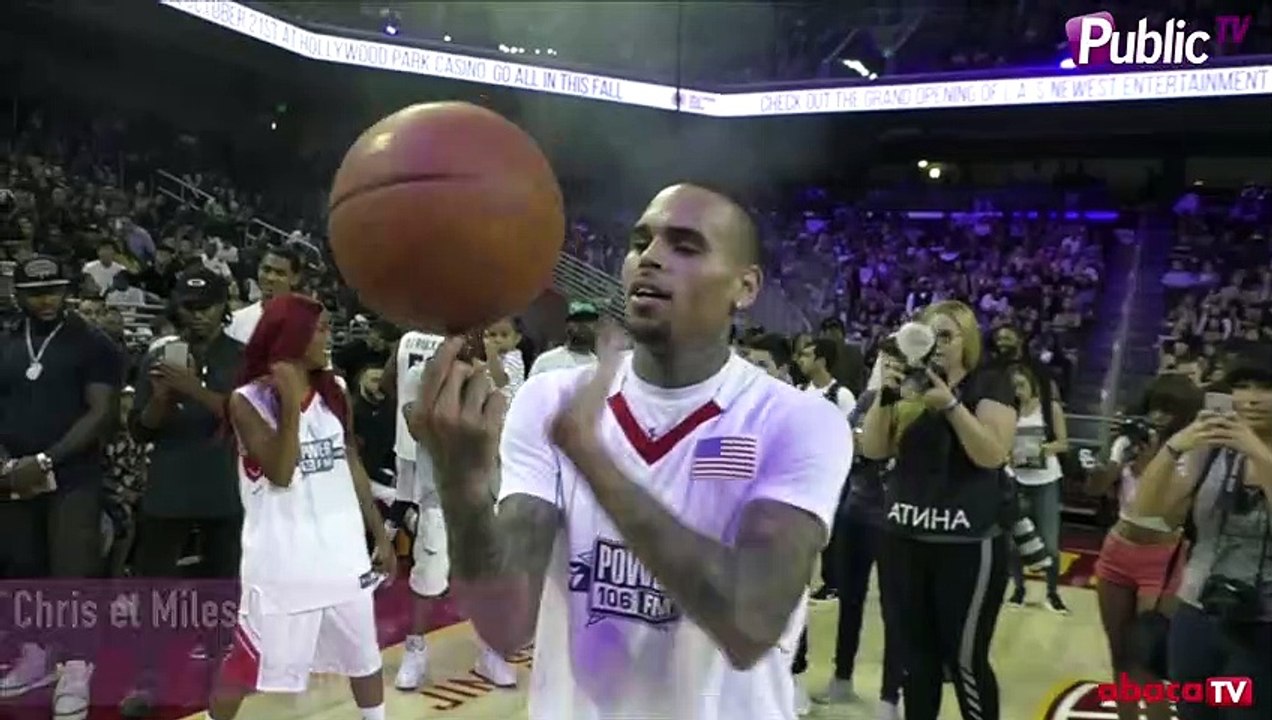Qui est ce petit garçon qui tient tête à Chris Brown au ballon ?