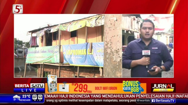 Penertiban Permukiman Bukit Duri Digelar Akhir Pekan