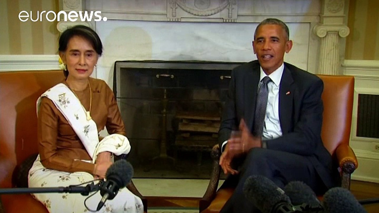 USA heben Sanktionen gegen Myanmar auf - Suu Kyi besucht Washington