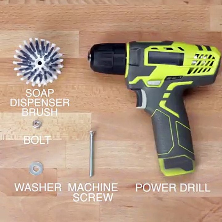 Power Drill Scrubber