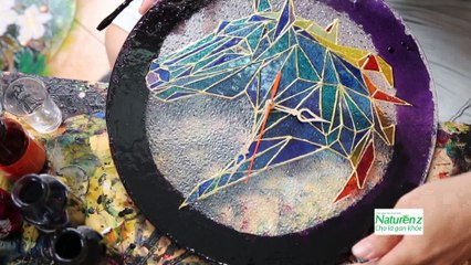 Vẽ trên thuỷ tinh - Vui Sống Mỗi Ngày [VTV3 - 13.09.2016]