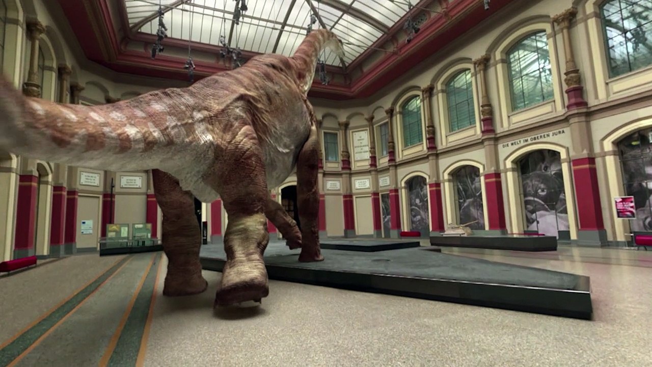 Dinosaurier hautnah dank Virtual Reality