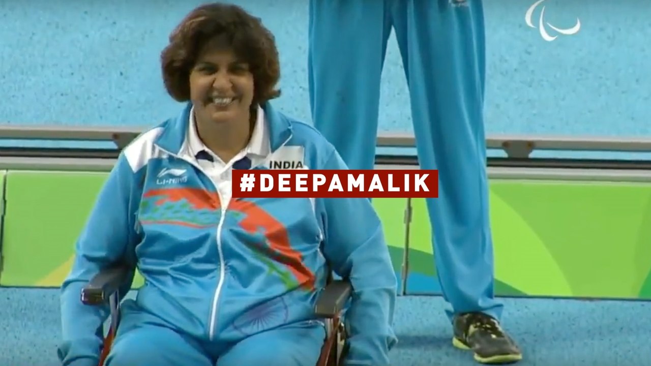 Watch: Deepa Malik wins silver in the Women's Shot Put at Rio Paralympics