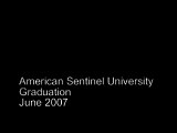 American Sentinel University Graduation 2007