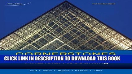 [PDF] Cornerstones of Financial Accounting, First Canadian Edition Popular Collection
