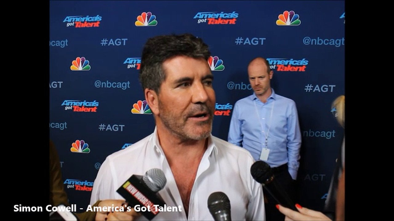 Simon Cowell interview at The America's Got Talent Finale Night 2