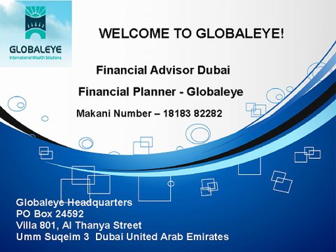 Stefan Terry Dubai - Financial Adviser Globaleye