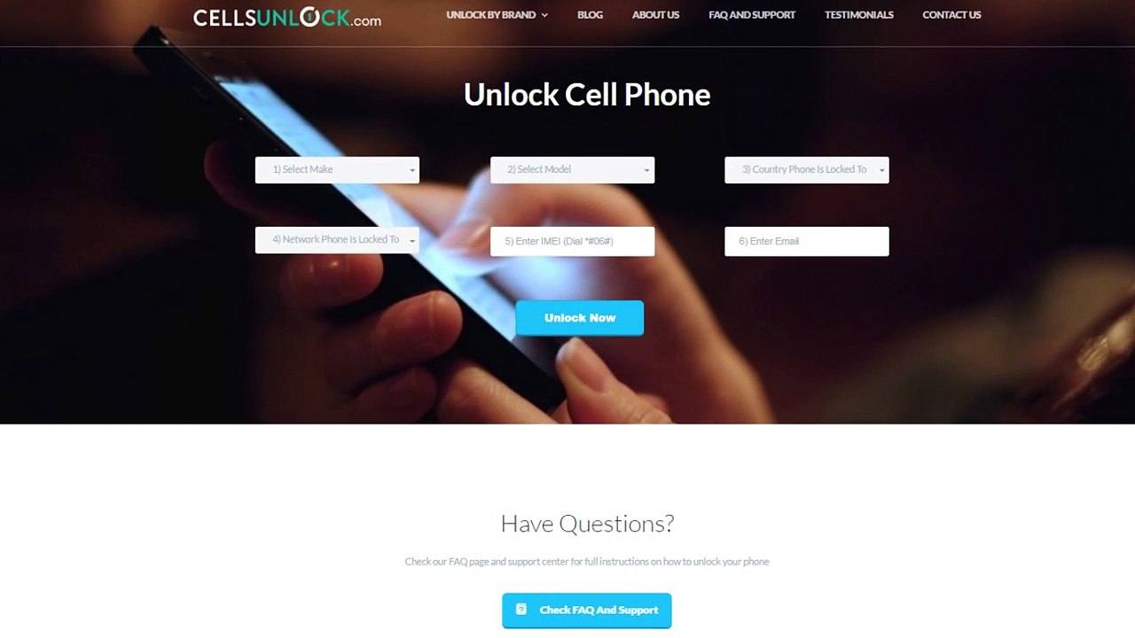 HTC unlock code