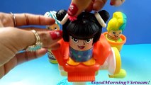 Play-Doh Cắt Tóc Tạo Kiểu Tóc Cắt Tóc Cho Thầy Giáo Play-doh hair Toys Kids